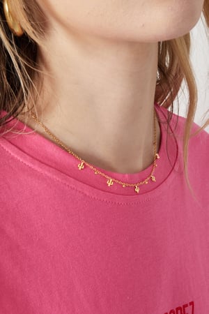 Desert necklace - Gold color h5 Picture2